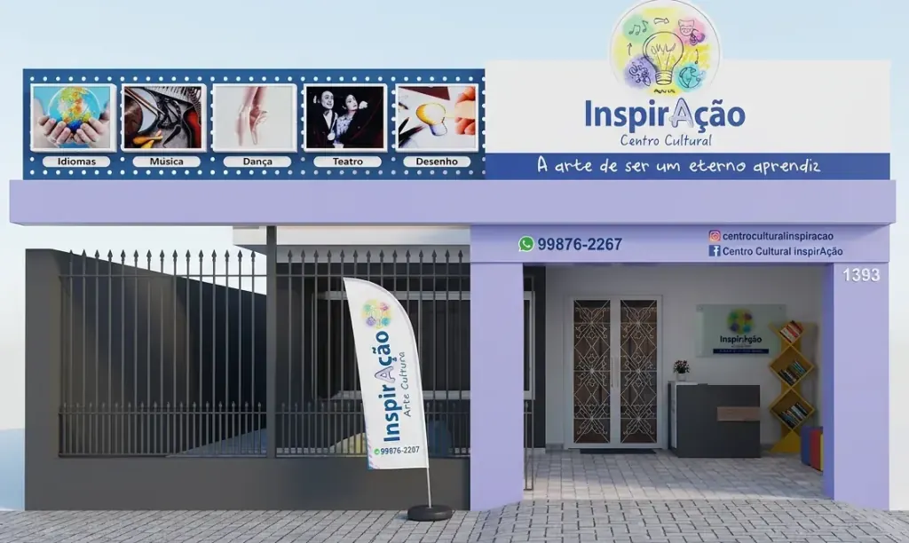 Fachada do Centro Cultural InspirAção